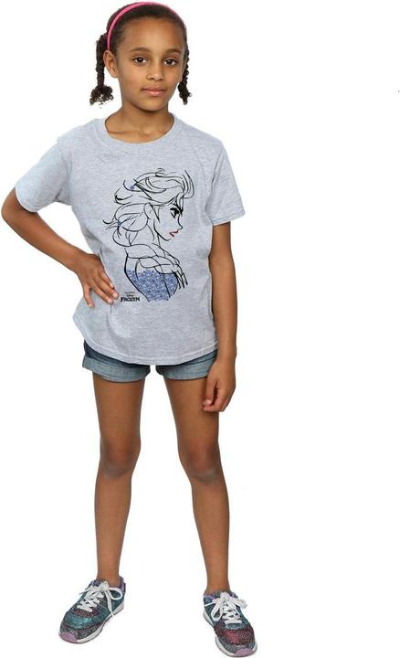 Immagine prodotto Disney Frozen Elsa Sketch Maglietta Ragazze (140, 146)