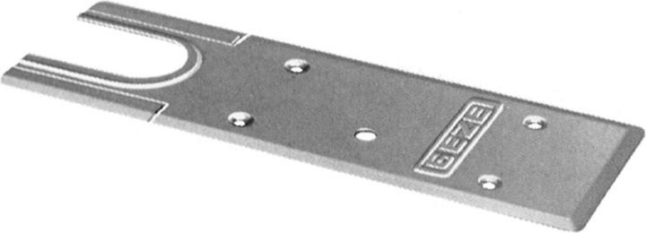 Actual product image Geze Cover plates for 500 NV / 550 NV (Room door, Entrance door, Wooden door, French window, Indoor)