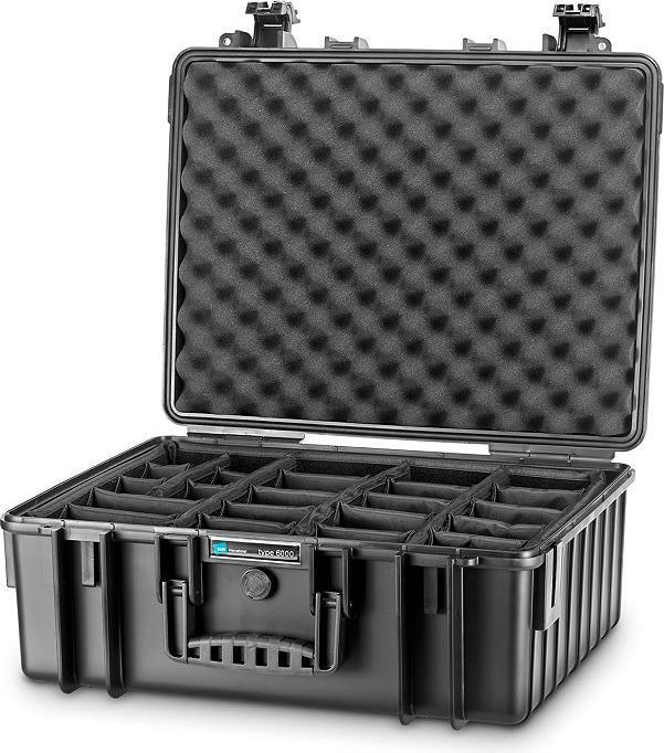 Produktbild B+W Outdoor-Koffer Typ 6000 - RPD mit Facheinteilung (Fotokoffer, 32.60 l)