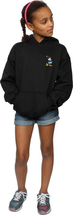Immagine prodotto Disney Minnie Mouse Kick Chest Felpa con Cappuccio Ragazze (140, 146)