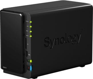 Produktbild Synology DS212, NAS DiskStation mit 2x 3TB WD ECO (2 x 3 TB)