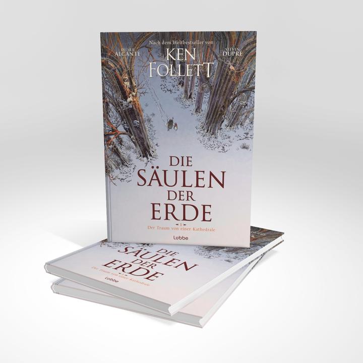 Actual product image Die Säulen der Erde - Der Traum von einer Kathedrale (German, Ken Follett, Didier Alcante, Steven Dupré, 2024)