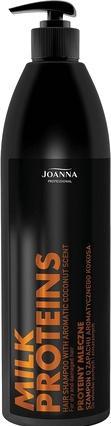 Joanna Professionelles Milchprotein-Shampoo für trockenes und geschädigtes Haar 1000ml (Flüssiges Shampoo)