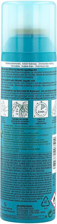 Immagine prodotto Klorane Shampoo secco detossinante con menta acquatica biologica (150 ml, Shampoo secco)