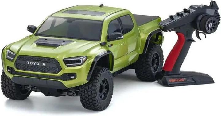 Actual product image Kyosho Trophy Truck Toyota Tacoma TRD Pro KB10L Green, ARTR, 1:10 (ARR Almost Ready to Run)