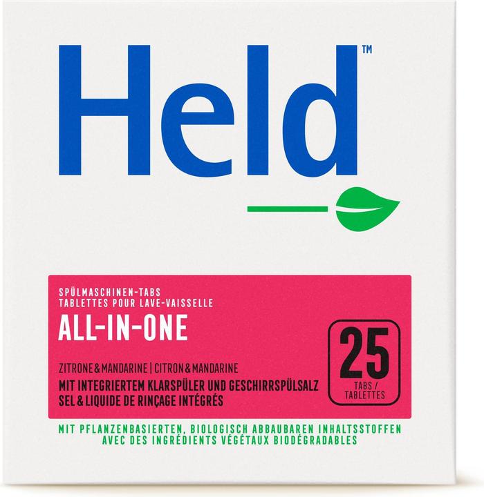 Held Geschirrspül-Tabs All in One (Tabs, 25 x)