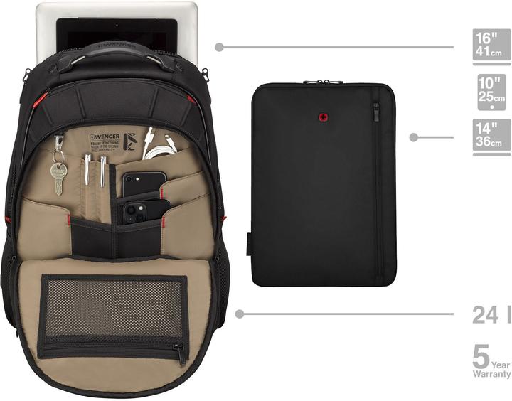 Produktbild Wenger CARBON PRO COMPACT - Backpack (24 l)