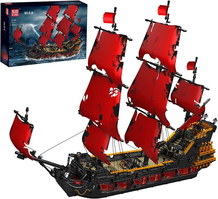 Actual product image Mould King Queen Anne's Revenge