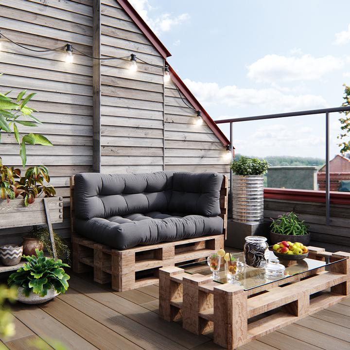 Image du produit Vicco Palettenkissen Flocken (120 x 80 x 15 cm)
