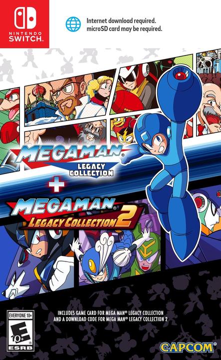 Immagine prodotto Capcom Mega Man Legacy Collection 1+2 Combo Pack (Switch, Switch Lite, Switch OLED, EN)