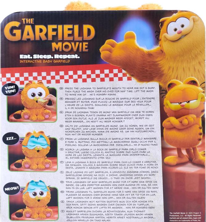 Produktbild Goliath Toys Garfield Plüschfigur mit Sound Baby Garfield 31 cm (30 cm)
