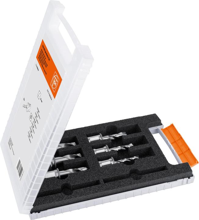 Actual product image Fein HSS Twist Drill Set with 3/4 in Weldon Receptacle (6, 8, 10, 12, 14 and 16 mm)