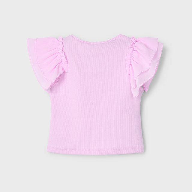 Produktbild MAYORAL T-Shirt Tüllrüschen (116)