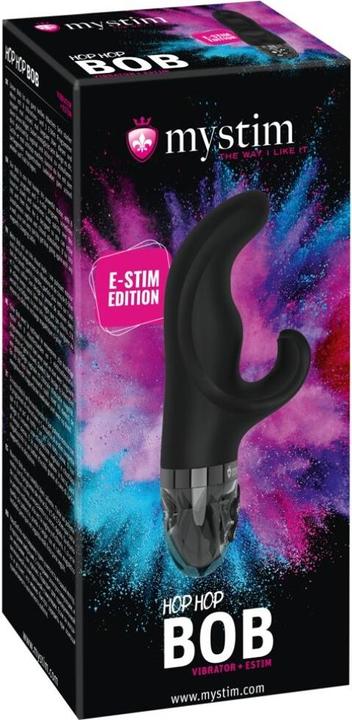 Image du produit Mystim Vibromasseur Hop Hop Bob eStim Black