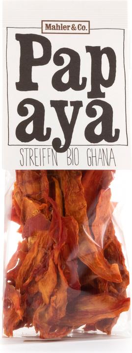 Produktbild Mahler & Co. Papaya Streifen (110 g)