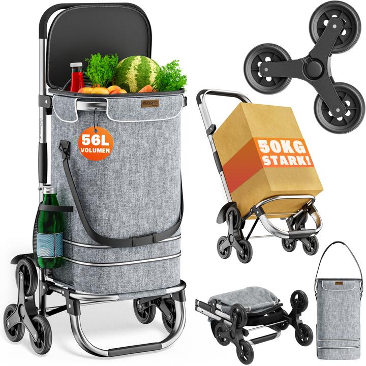 Monzana 2in1 Einkaufstrolley
