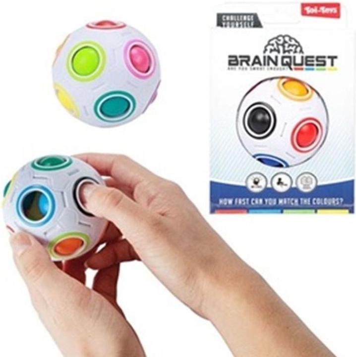 Immagine prodotto Toi-Toys Magic Puzzle Ball Colour Match Fidget, 7 cm