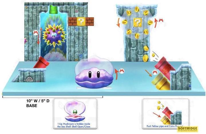 Immagine prodotto Jakks Pacific World of Nintendo: Super Mario Deluxe - Mondo sottomarino