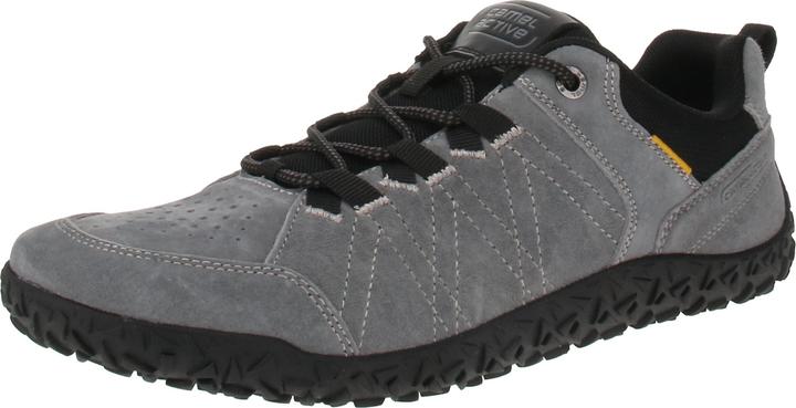 Camel Active Sneaker pig nubuk GRAU/SCHWARZ