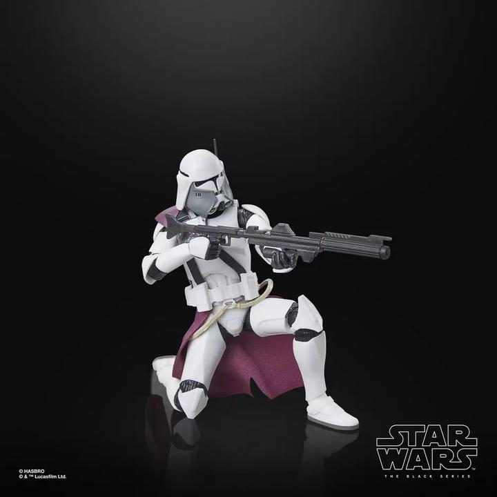 Image du produit Hasbro Star Wars Épisode III Black Series Clone Commander Bacara