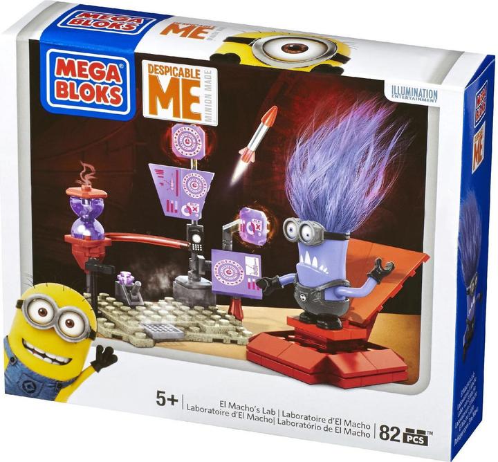 Actual product image Mega Bloks Despicable Me - Minions Lab Playset - El Macho