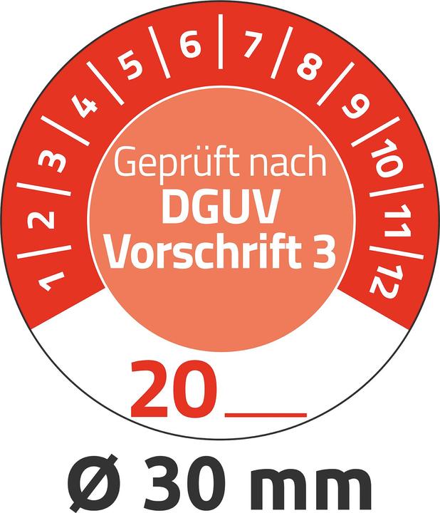 Produktbild Avery Prüfplaketten