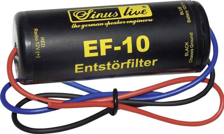 Actual product image Sinuslive EF-10 Interference suppression filter