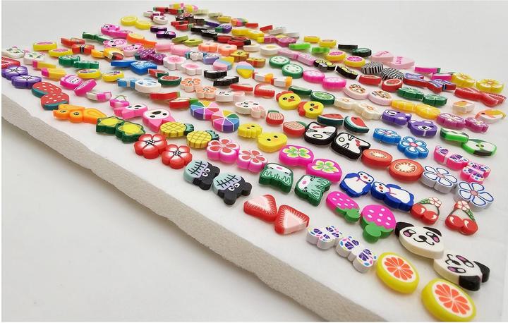 Immagine prodotto ZigZag 100 paia di orecchini a perno assortiti con 100 tappi di gomma (Materiale sintetico)