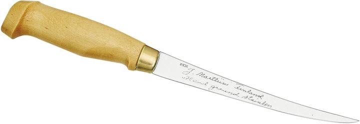 Marttiini Finnish fillet knife, blade 15 cm, wooden handle (15 cm)