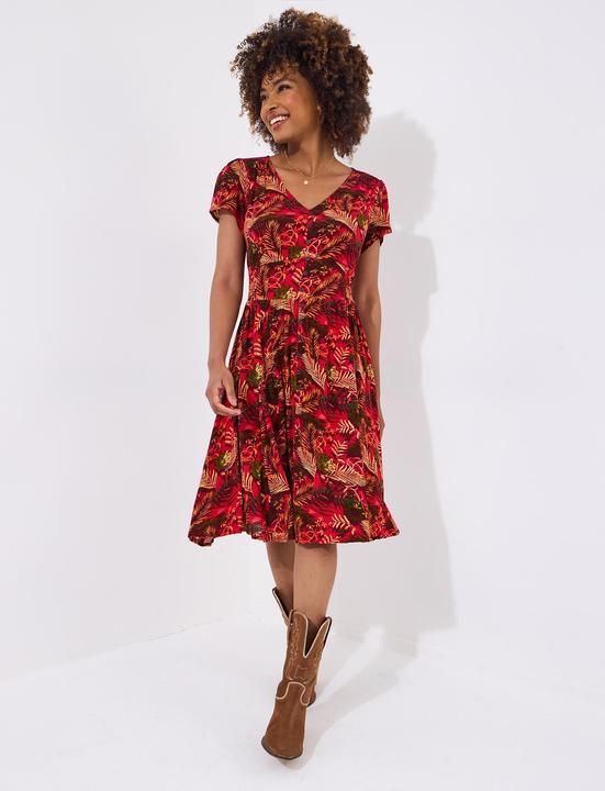Image du produit Joe Browns Tropical Shirred Waist Dress (42)
