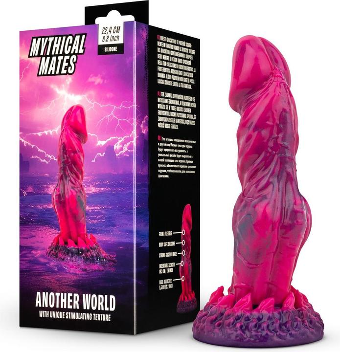 Image du produit Mythical Mates Another World Godemiché Rose & Violet