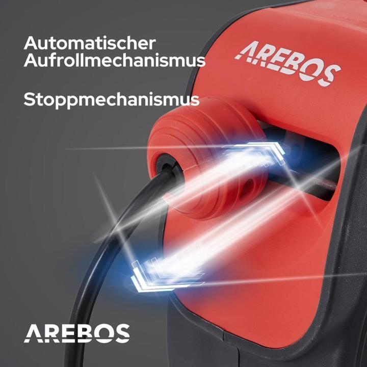 Immagine prodotto Arebos Avvolgitore automatico di cavi (20 m, 1.50 mm².)