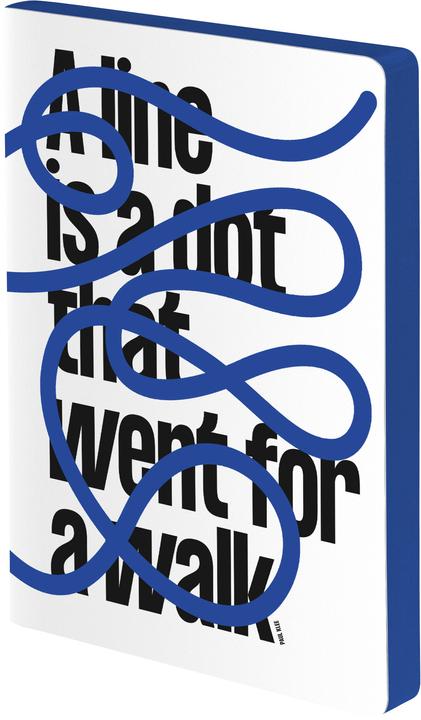 Nuuna A Line Is A Dot (165 x 220 mm, Dotted, Soft cover)
