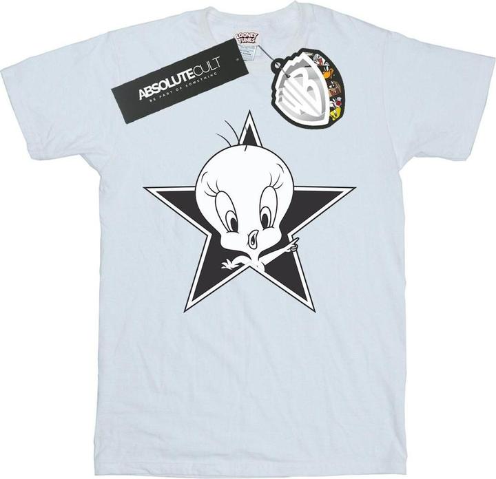 Produktbild Looney Tunes Tweety Pie Mono Star TShirt (XL)