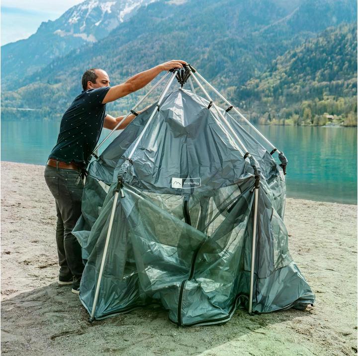 Immagine prodotto Trekony Tenda pop-up in alluminio, antracite, numero di persone: 3 (10.60 kg, 3 persone)