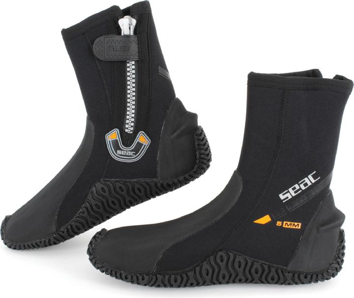 Actual product image Seac Footlings Basic HD W/Zip. 5 mm (5mm, XS)
