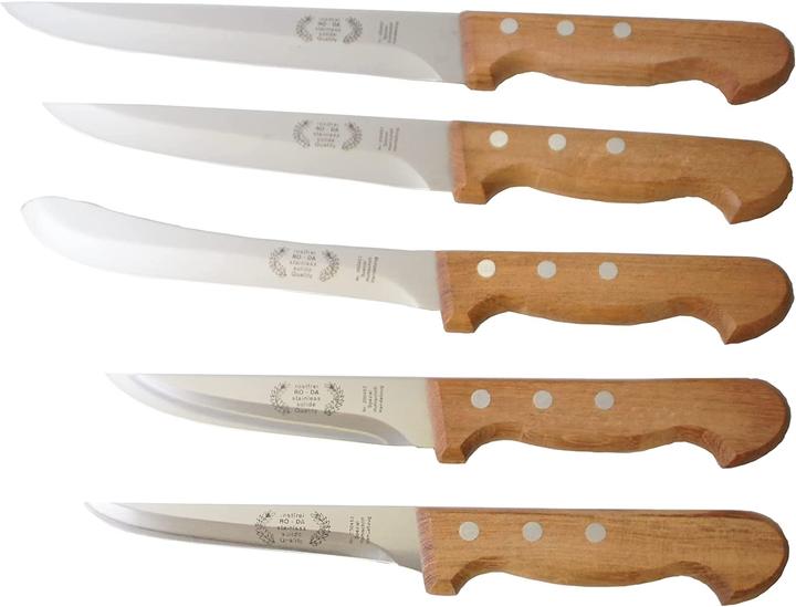 Actual product image Ro-Da 6pcs. butcher knife