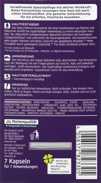 Image du produit dm Balea Concentré de rétinol