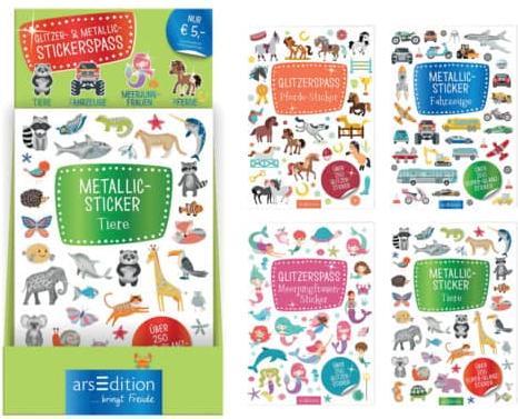 Produktbild ARS Glitzerspass Meerjungfrau-Sticker