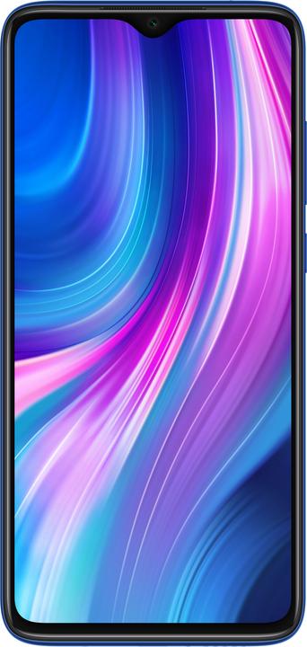 Actual product image Xiaomi Redmi Note 8 Pro (128 GB, Ocean Blue, 6.53", Hybrid Dual SIM, 64 Mpx, 4G)