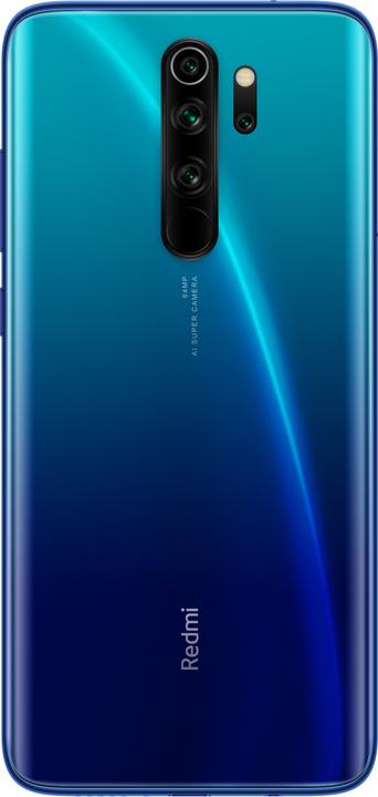 Actual product image Xiaomi Redmi Note 8 Pro (128 GB, Ocean Blue, 6.53", Hybrid Dual SIM, 64 Mpx, 4G)