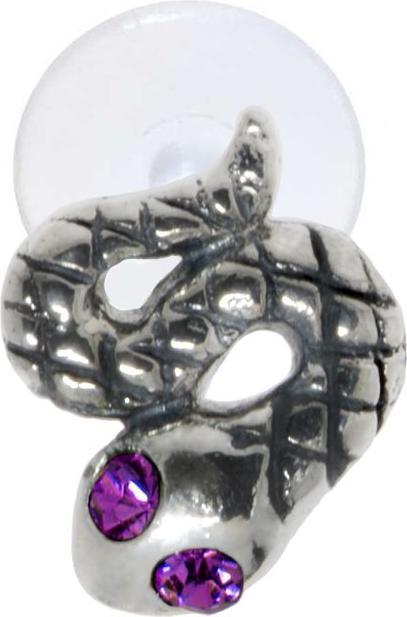 Produktbild Bijouteria Ohrpiercing (Bioplast, Kristall, Silber 925)