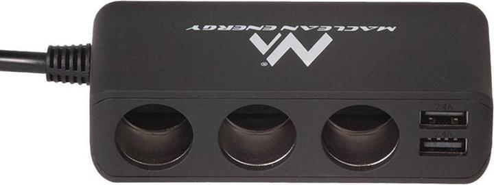 Actual product image Maclean MCE117 mobile device charger Black Auto