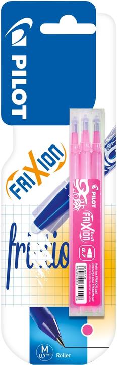 Immagine prodotto Magni Pilot Pen 2261009B3 - Ricariche di ricambio Frixion Ball roller, spessore 0,7 mm, rosa (Unità di ricarica, Pink, 0.40 mm)