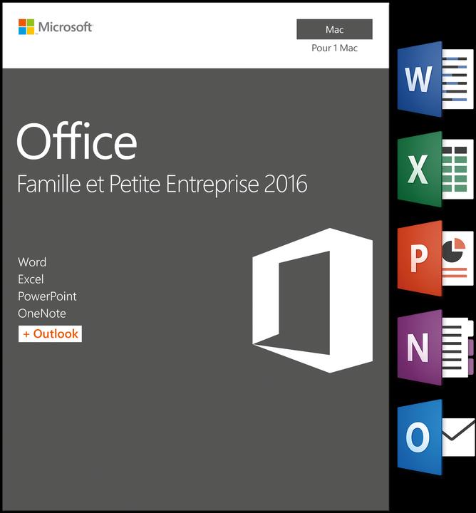 Immagine prodotto Microsoft Office 2016 Home e Business (1 Utente, Senza limiti)