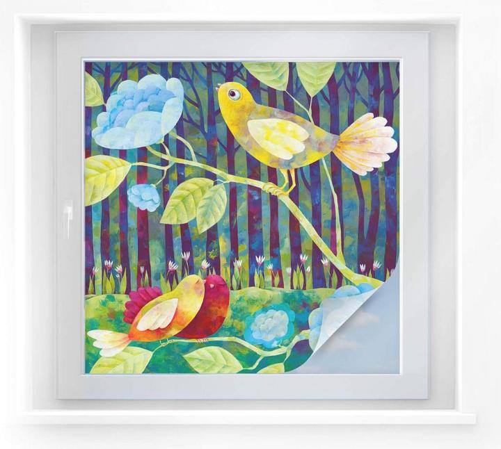 Actual product image Trenddeko Birds in the forest (30 x 30 cm)