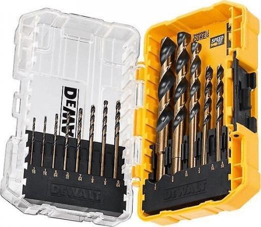 Immagine prodotto DeWalt Set di punte a spirale HSS 1mm 8mm, 14 pezzi, per vari materiali (8 millimetri)