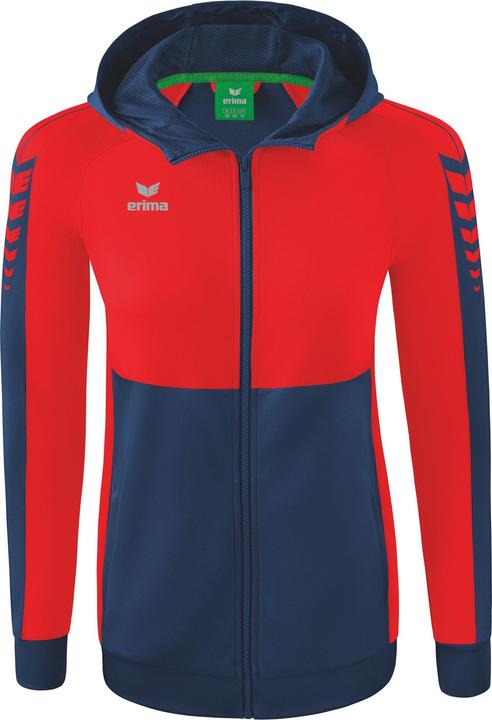 Produktbild Erima Six Wings Trainingsjacke mit Kapuze Damen (36)