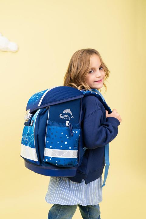 Immagine prodotto Belmil CLASSY Schulrucksack-Set Dolphins (19 l)