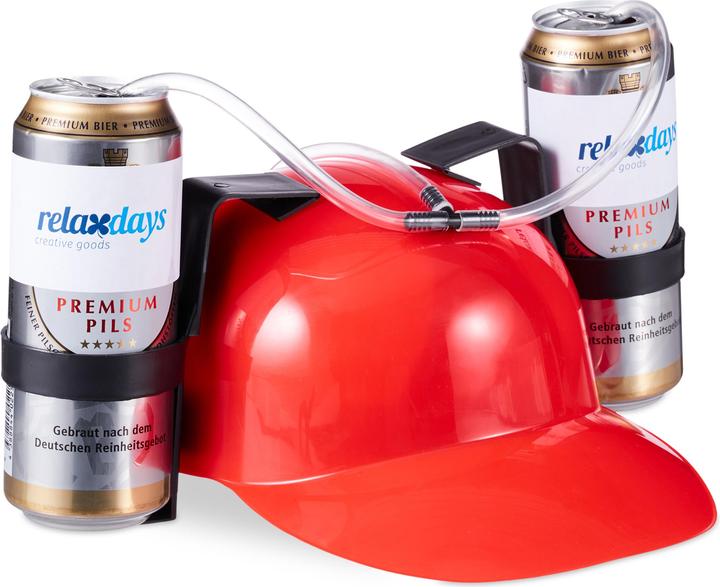 Produktbild Relaxdays Trinkhelm